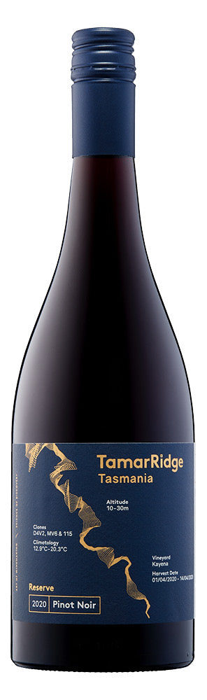 Tamar Ridge Reserve Pinot Noir 2019  13.5%  6x75cl
